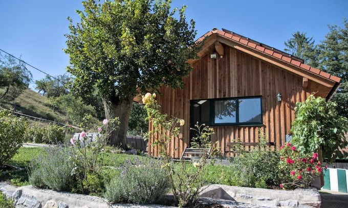 Sankt Veit an der Golsen Apartment | Holzhäuschen mit Pool