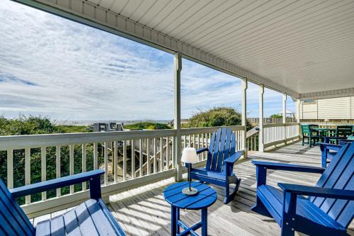 Ocean Isle Beach House | Home on Ocean Isle Beach with Catwalk and Deck