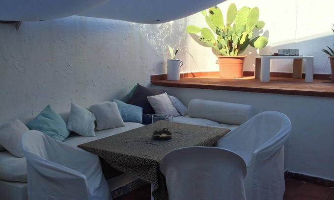 Rosa Marina House | Homerez - Charming house in Rosa Marina with garden