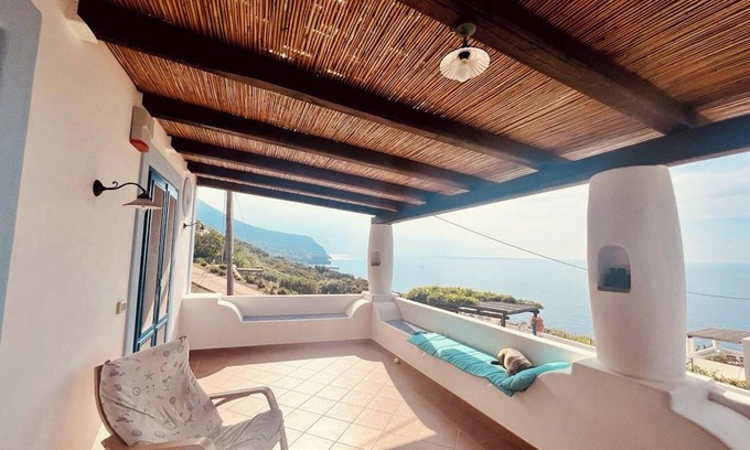 Malfa House | Homerez - House in Malfa, sea view.