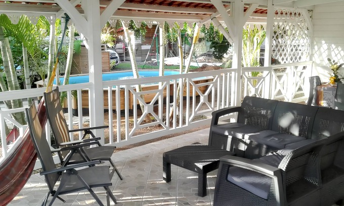 Le Vauclin Apartment | Homerez - Spacious apartment in Vauclin with private pool
