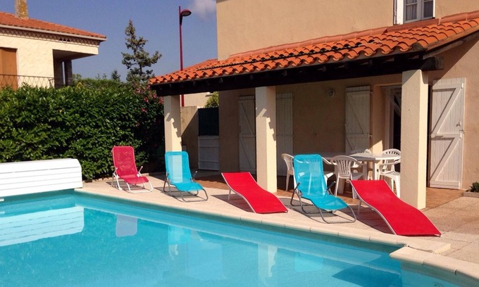 Le Boulou Villa | Homerez - Spacious villa 16 km away from the beach for 8 ppl. with swimming-pool