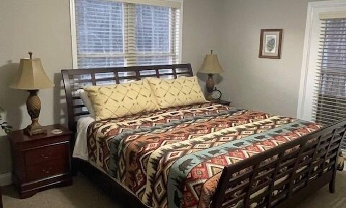 Helen Apartment | Honey Bear Riverside Retreat in Downtown Helen Ga., Honey Bear Riverside Hideout