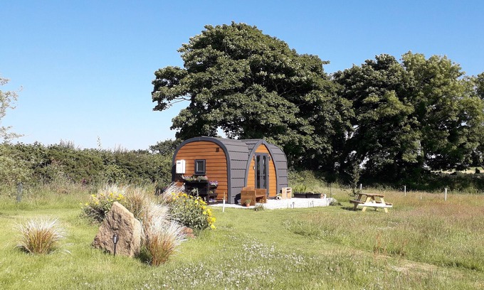 Laneast Apartment | Hornbeam Eco Cabin - Sleeps 2 - Valley View