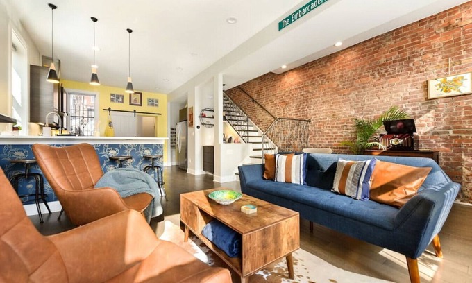 Mexican War Streets House | ★ HostWise Stays ★ Family Friendly, Great Area, Artist Abode!