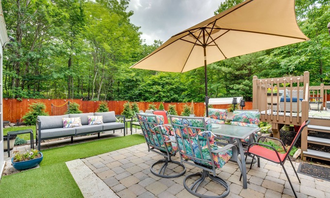 Pocono Summit House | Hot Tub, Game Room & Fire Pit: Pocono Summit Home!