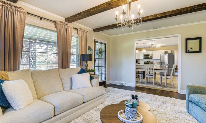 Greer House | Hot Tub, Games & Sunroom: Family Home in Greer!