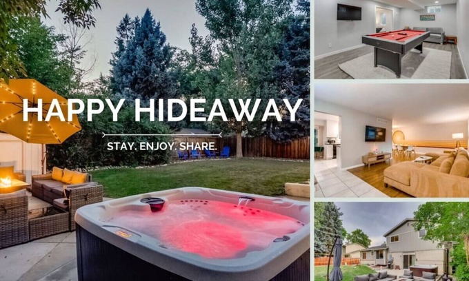 Arvada House | Hot Tub | Modern Home | Great Location