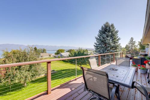 Jette House | Hot Tub, Views and Private Dock Polson Haven!