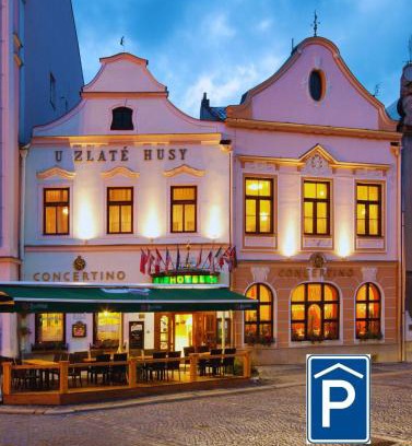 Jindrichuv Hradec Hotel | Hotel Concertino Zlatá Husa
