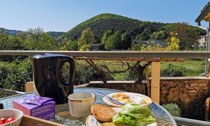 Cendras House | HOUSE 6 persons + 2 children At the foot of the Cévennes 2500 m² fenced garden