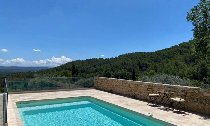 Cotignac House | House 8/9 persons with a beautiful view
