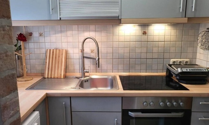 Baska Apartment | House Aja with a beautiful garden