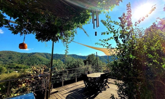 Collobrieres House | House Darshan swimming pool 10 people