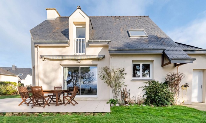 Erquy House | House for 6 in Erquy - Communal pool