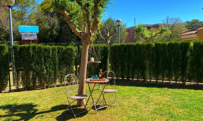 Miami Platja House | House with private garden, BBQ and community pool