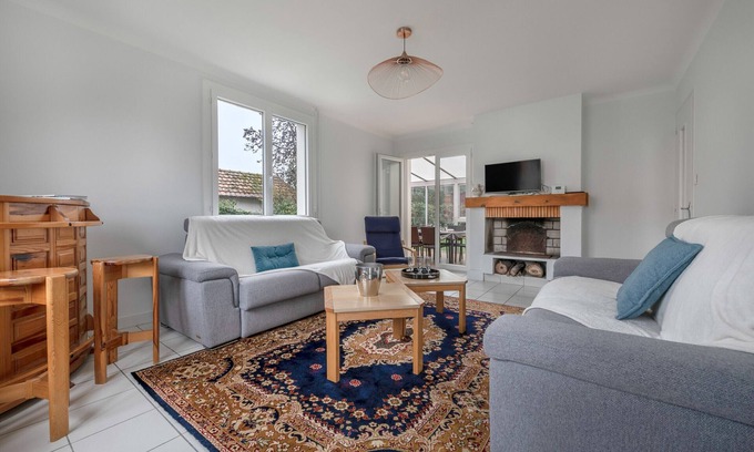 Pornic Ski Chalet | House with garden 500m from the beach, Pornic