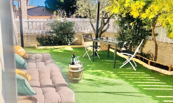 Pomerols House | House with quiet garden - 15 min from the beaches of Marseillan and Cap d'Agde