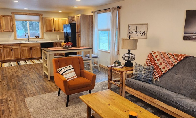 Whitefish House | Hungry Horse Hideaway #D - 2 Bedroom 1 Full Bath - 10 minutes from Glacier Park!