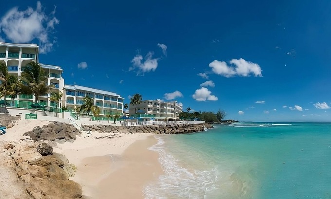 St. Lawrence Gap Hotel | Ideal Location! Onsite Pool, Kitchenette, Oceanfront, Free Parking, Near Beach
