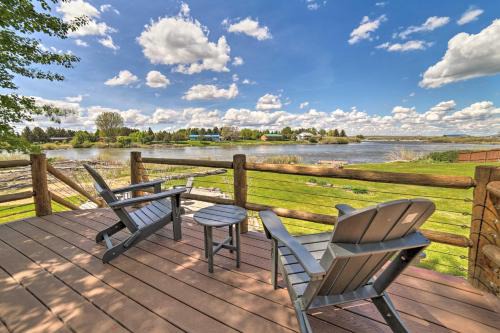 Idaho Falls House | Idyllic Idaho Falls Retreat with River Views!