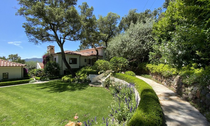 Greenbrae House | Idyllic Retreat with Views, Sunny Gardens & Pool!