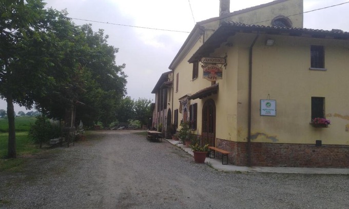 Calendasco House | IL TRAMONTO SUL PO