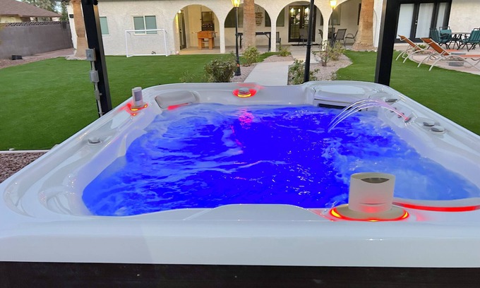 Rainbow Park House | Immaculate single story 4 bedrooms with pool and hot tub