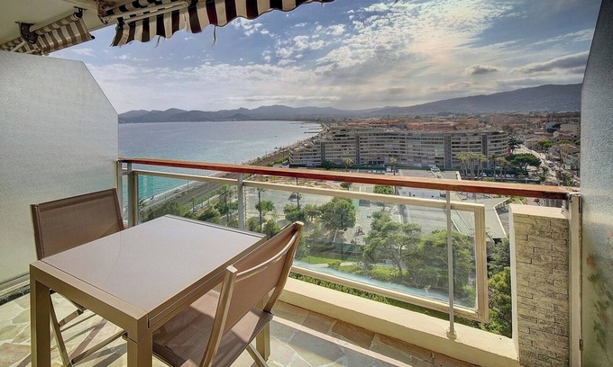 Cannes La Bocca Apartment | Immogroom- Magnificent View - Terrace - A/C