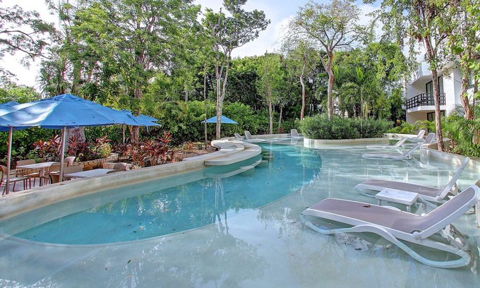Akumal Apartment | "Imperial" Penthouse w Private Rooftop & Pool