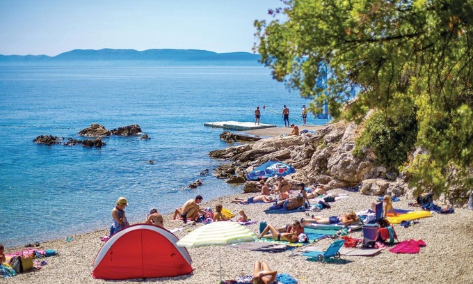 Kostrena House | In the resort of Kostrena, is located this beautiful holiday house with panoramic views on the sea.