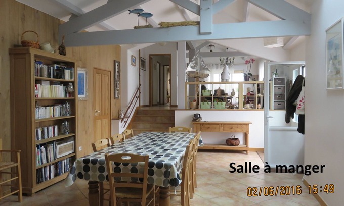 Les Boucholeurs House | Individual, Standing VILLA, 800m from the SEASIDE (8 people)