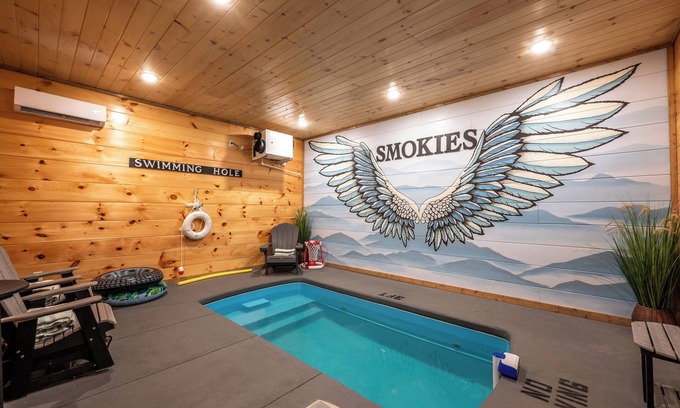 Sevierville Cabin | Indoor Pool | Hot Tub | Nerf Wars | Pet-friendly