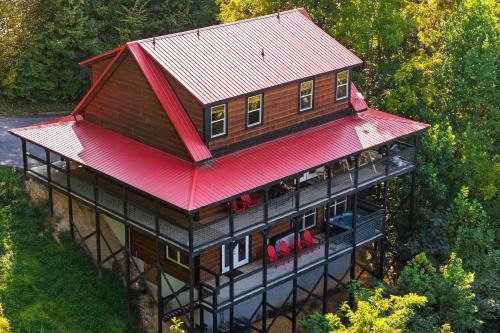 Wears Valley House | Indoor Pool Theater Hot Tub Mountain Views Near Dollywood Crimson Crest by AvantStay