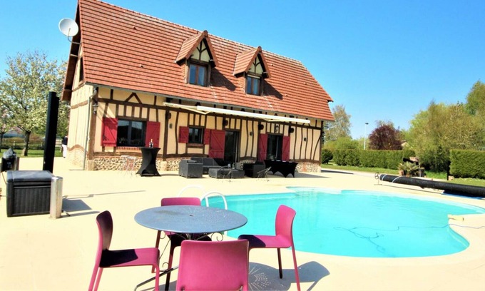 Claville-Motteville House | Inn Claville-Motteville, 5 bedrooms, 10 people