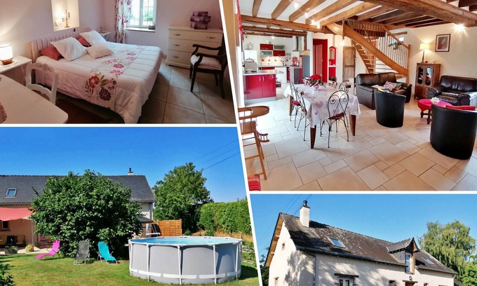 Marigne-Peuton Cottage | Inn Marigné-Peuton, 3 bedrooms, 6 people