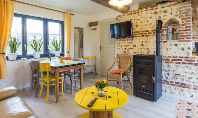 Saint-Jouin-Bruneval House | Inn Saint-Jouin-Bruneval, 2 bedrooms, 4 people