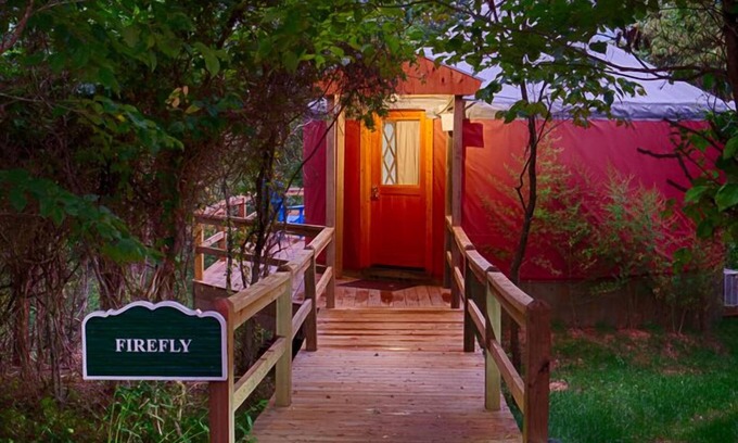 Logan Resort | Inn & Spa at Cedar Falls Firefly Yurt