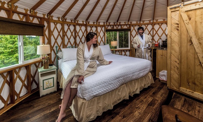 Logan Resort | Inn & Spa at Cedar Falls Monarch Yurt
