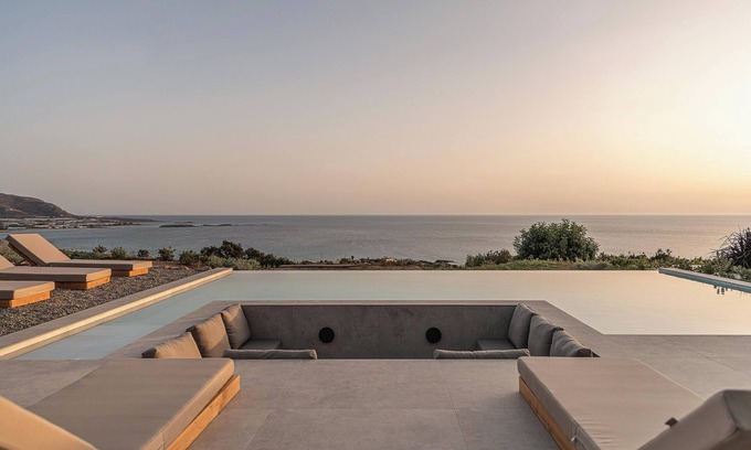 Falassarna Villa | Inspiring Industrial Design Villa Overlooking Falasarna Beach