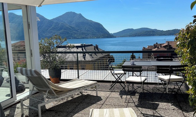 Intra Apartment | [Intra-Lake Maggiore] Exclusive Penthouse, La Terrazza sul Lago