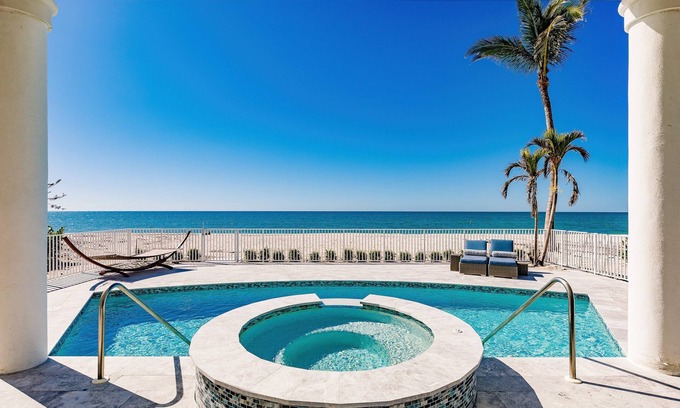 Bonita Springs House | Island Paradise Awaits - Beachfront, Heated Pool-Spa - Amazing SUNSETS