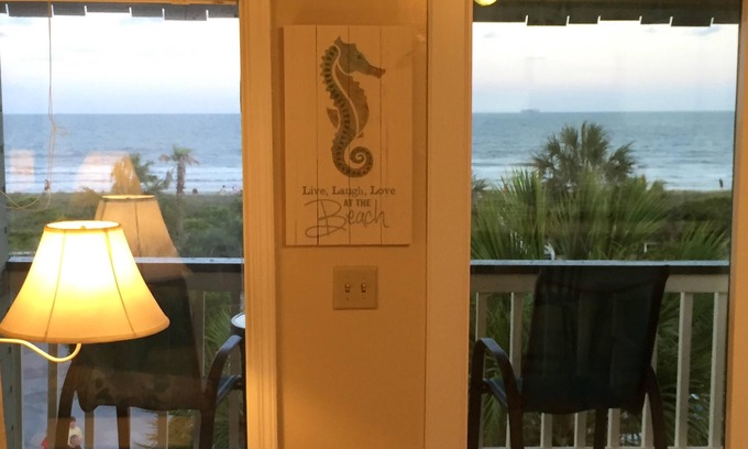Isle of Palms Condo | Isle of Palms - 3rd Floor Ocean Front with Private Balcony, Pool, and Pier
