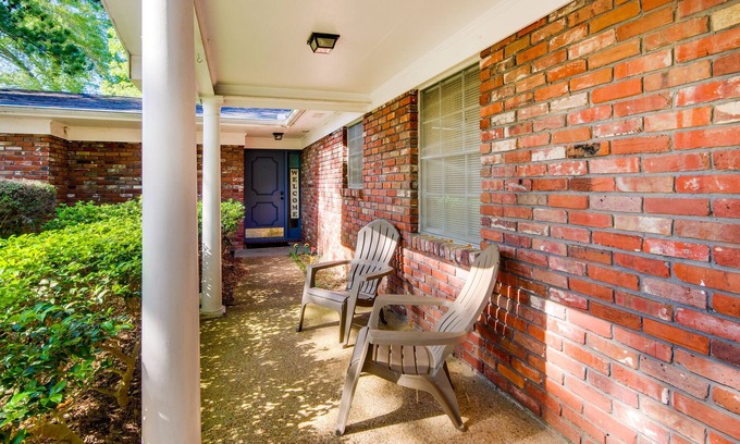 Tougaloo House | Jackson Vacation Rental Home ~ 7 Mi to Downtown!