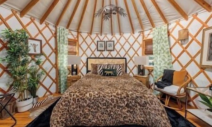 Woodway Apartment | Jungle Haven Yurt- Unit #2
