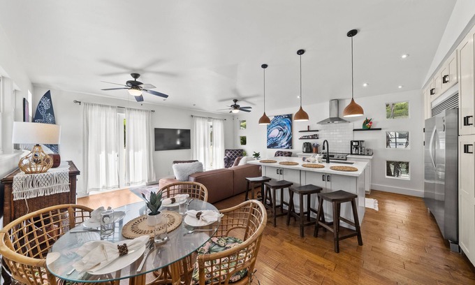 Ka'a'awa House | Ka'a'awa Hale by Gather: Home Near Beach & Kualoa Ranch w/Lanais & Ocean View