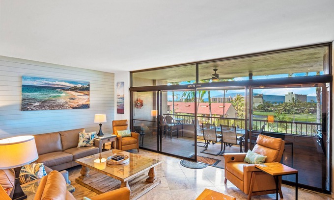 Kaanapali Condo | Kaanapali Ocean View Condo Top Floor Newly Renovated across from Whalers Village