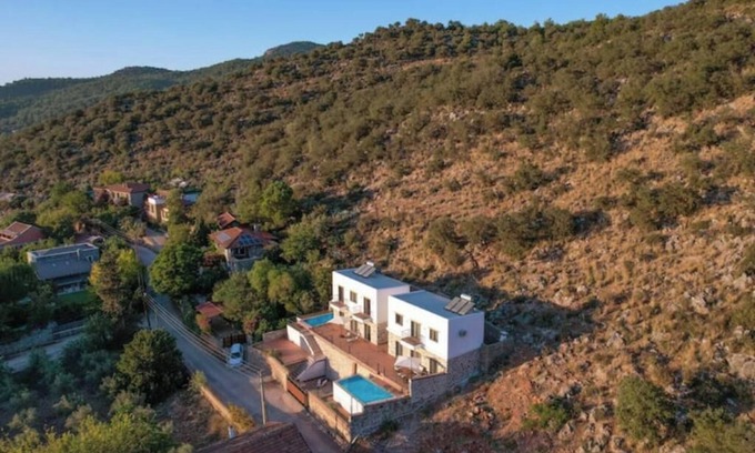 Fethiye Villa | Kayaköy Panoramic Two villas, two pools