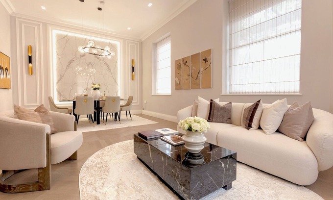 Queen's Gate Apartment | Kensington Palace Luxury Apartment | Cinema Room, AC, Seconds from Hyde Park
