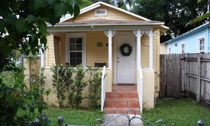 Southwest Coconut Grove House | Key West Style Historic Home in Coconut Grove Florida The Yellow House